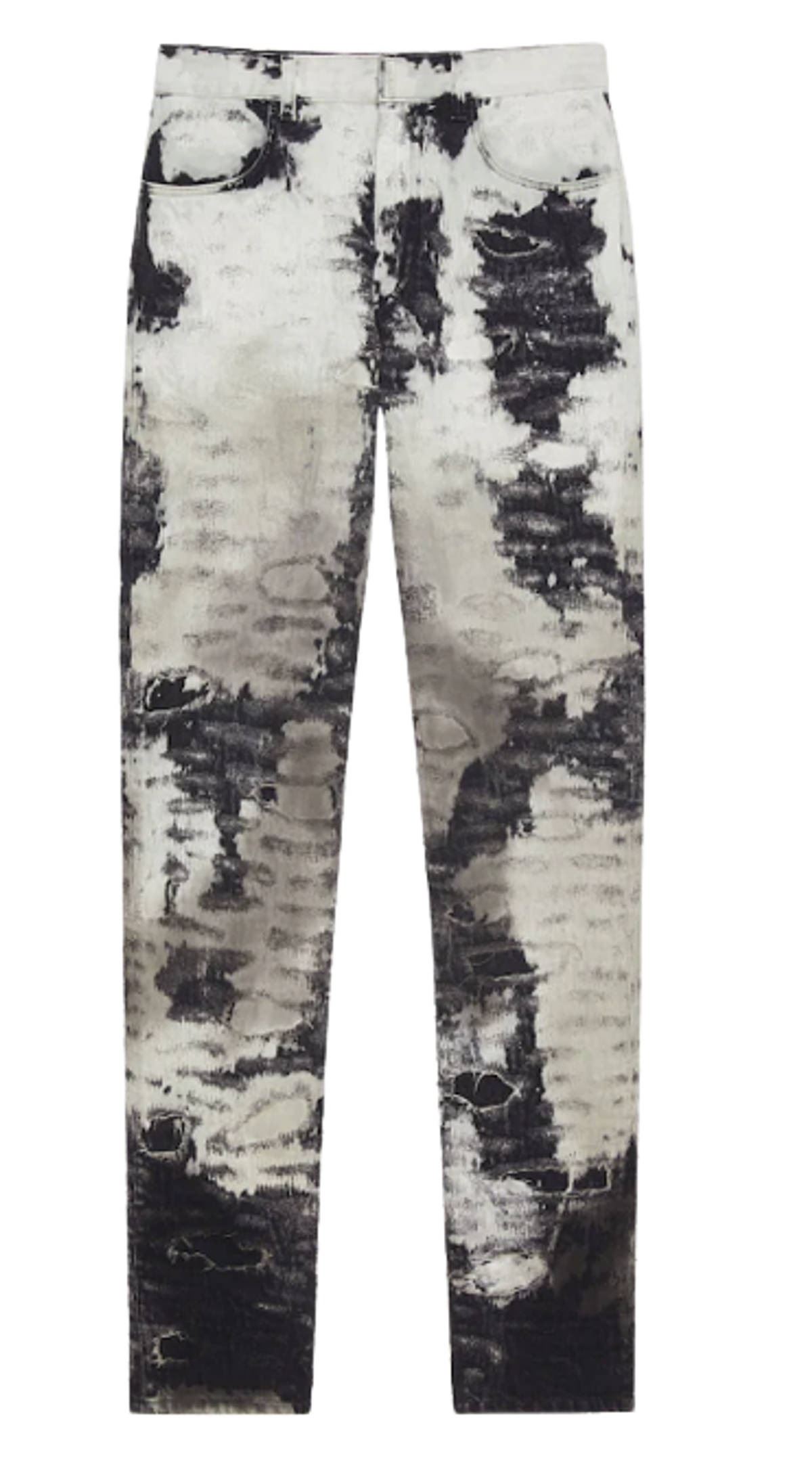 Givenchy Slim Fit Destroyed Jeans