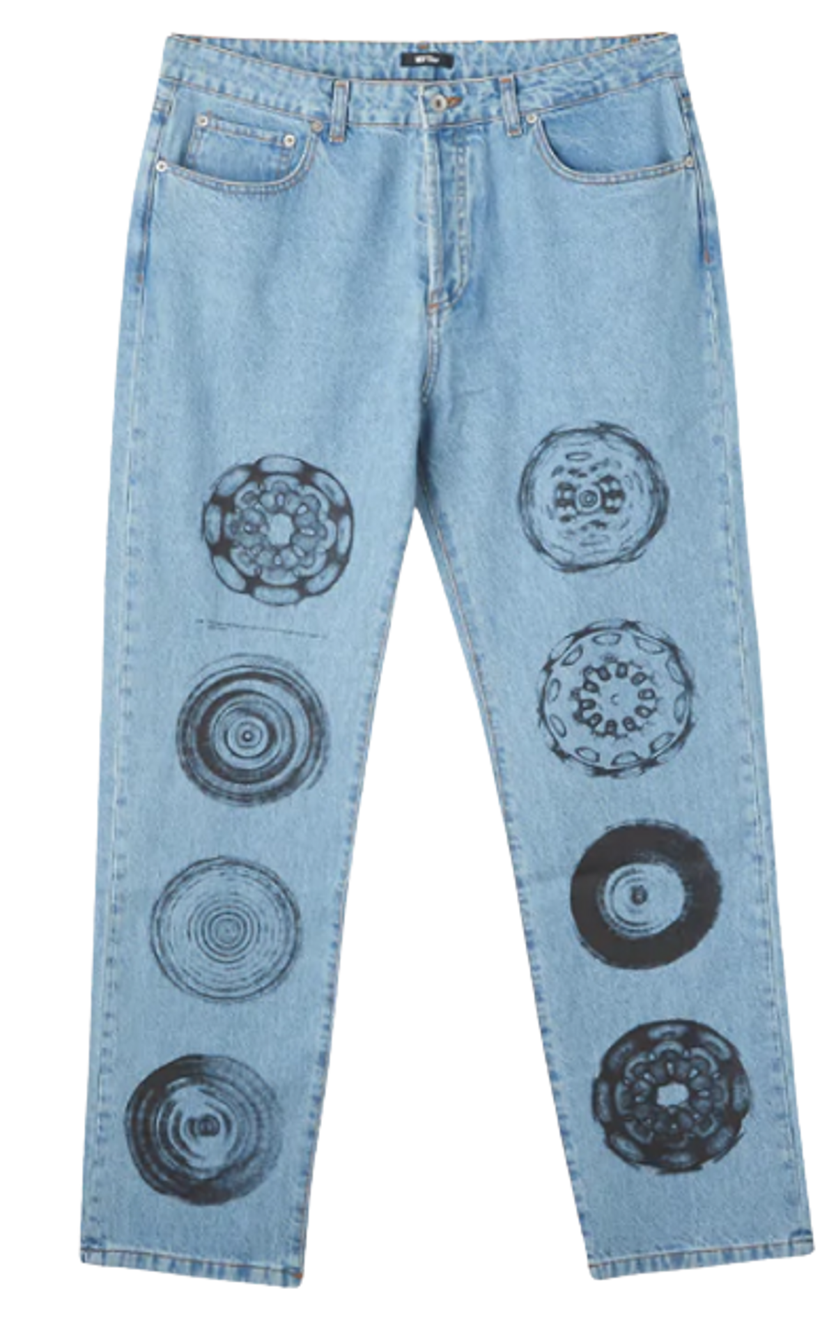MSFTSrep Cymatics Denim Blue Jeans