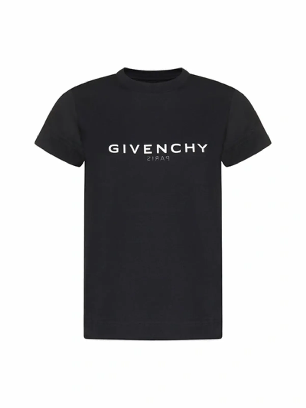 Givenchy Slim Fit Logo Graphic Cotton Black T-Shirt