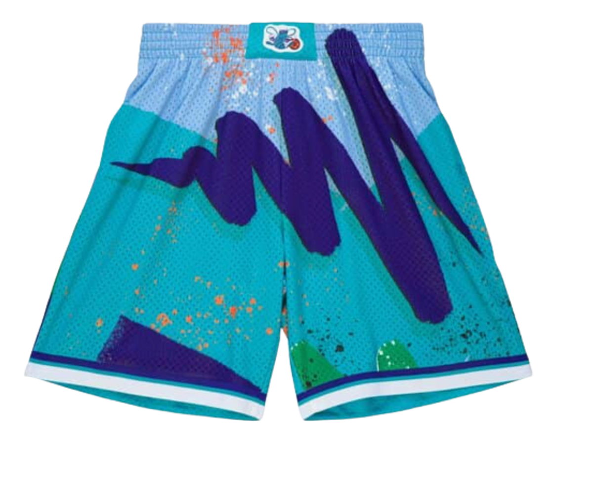 Mitchell & Ness Hyper Hoops Swingman Charlotte Hornets Shorts
