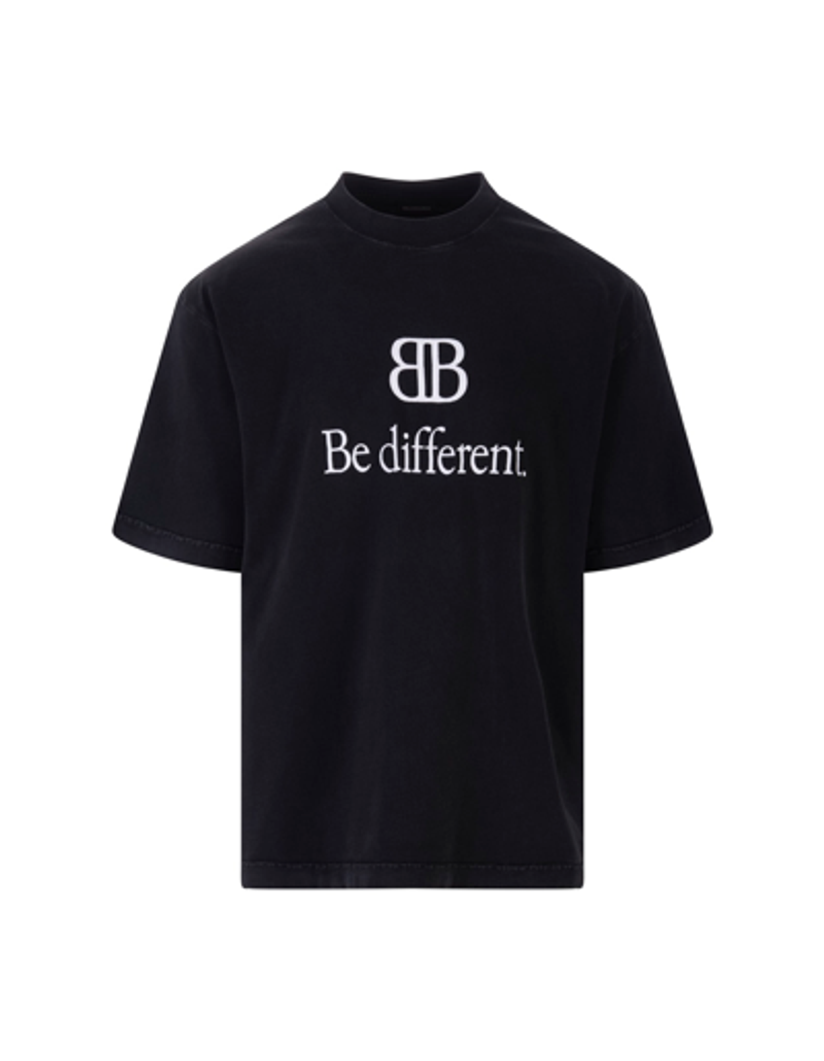 Balenciaga Different Black Large Fit T-Shirt