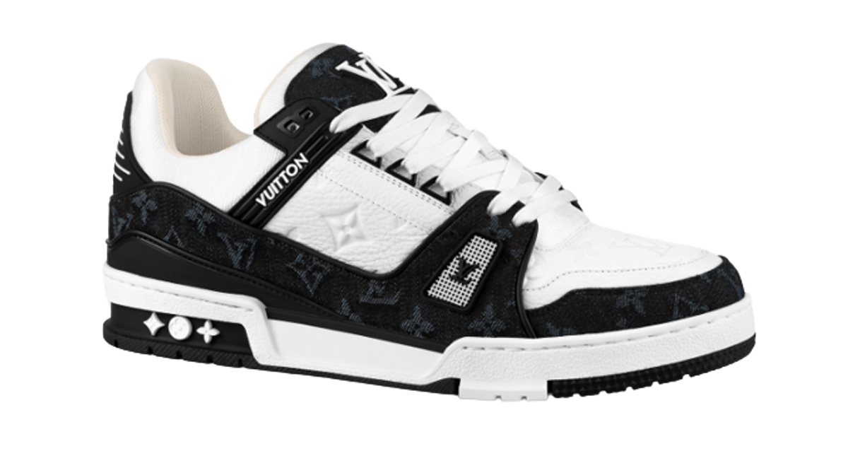 Louis Vuitton Trainer Black Sneakers