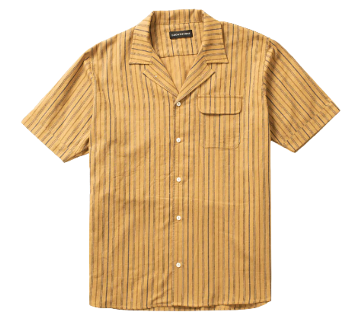 Brownstone Striped Club Honey Collar Shirt