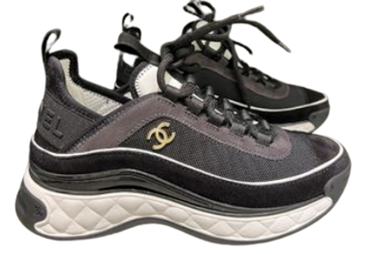 Chanel Party Elegant Low Top Sneakers