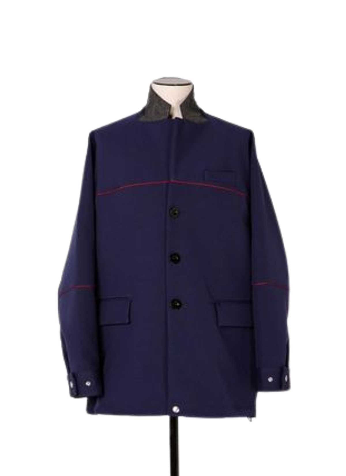 Sacai Plain Blue Jacket WHAT’S ON THE STAR?