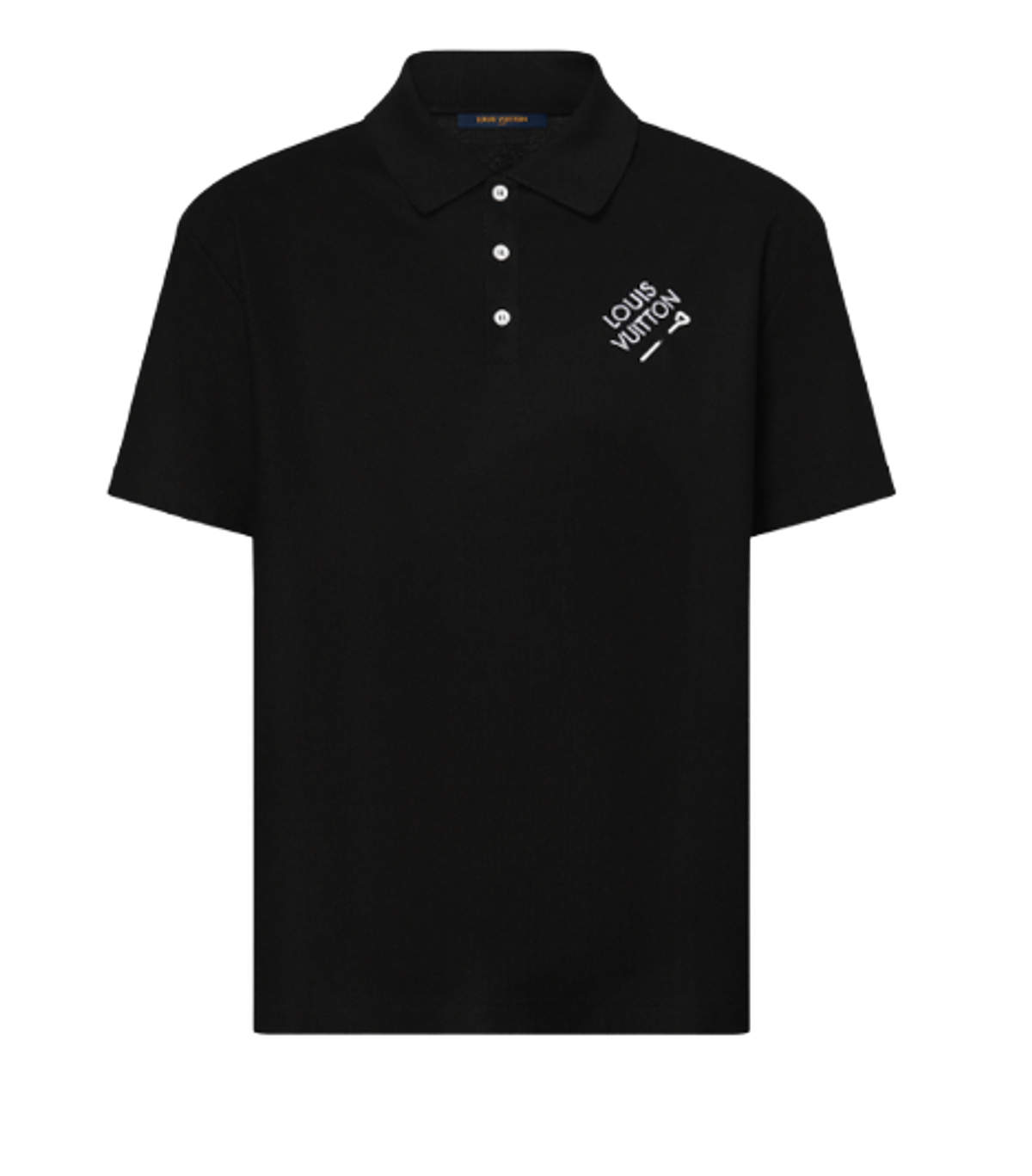 Louis Vuitton Signature Embroidered Polo Shirt