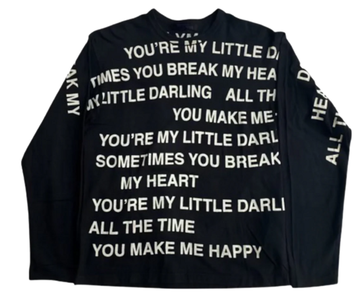 Junya Watanabe Poem Long-Sleeve Shirt | WHAT'S ON THE STAR?