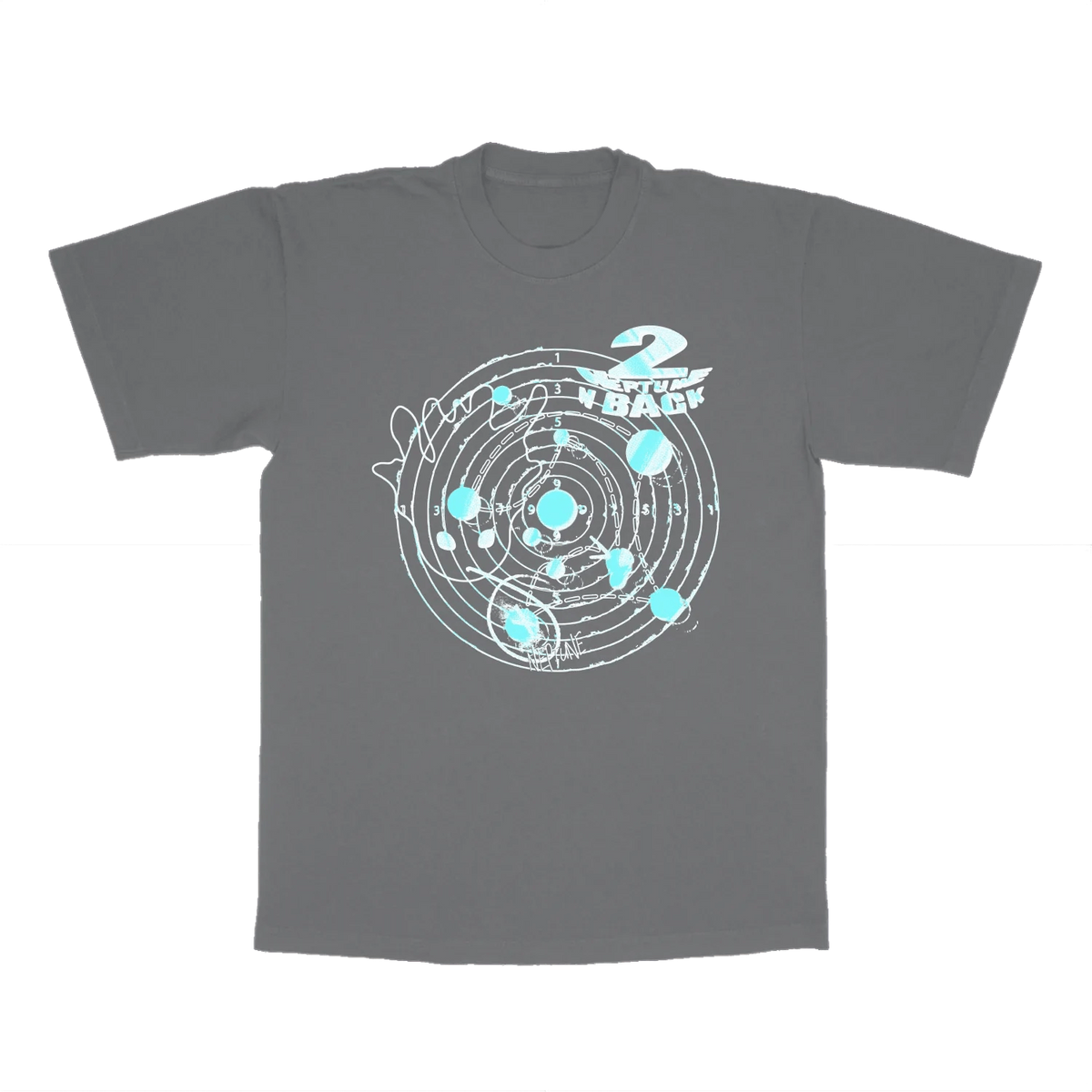 Lucki Merch 2022 2Neptune Tour Target Black TShirt WHAT’S ON THE STAR?