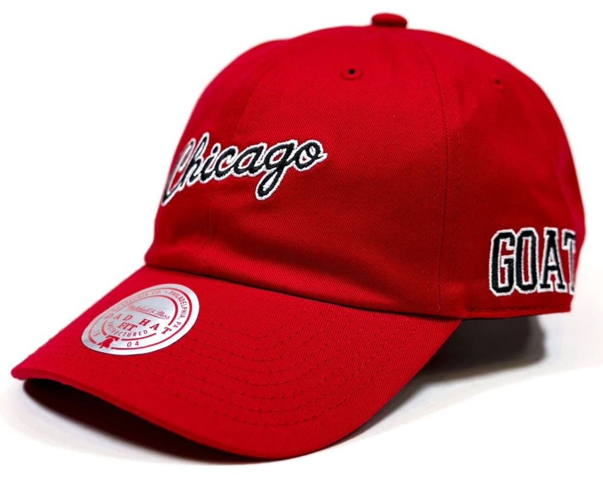 Polo G Merch × Chicago Bulls Logo Red Dad Cap
