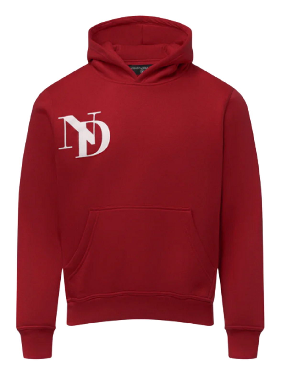 Nodisturbance Red Logo Hoodie