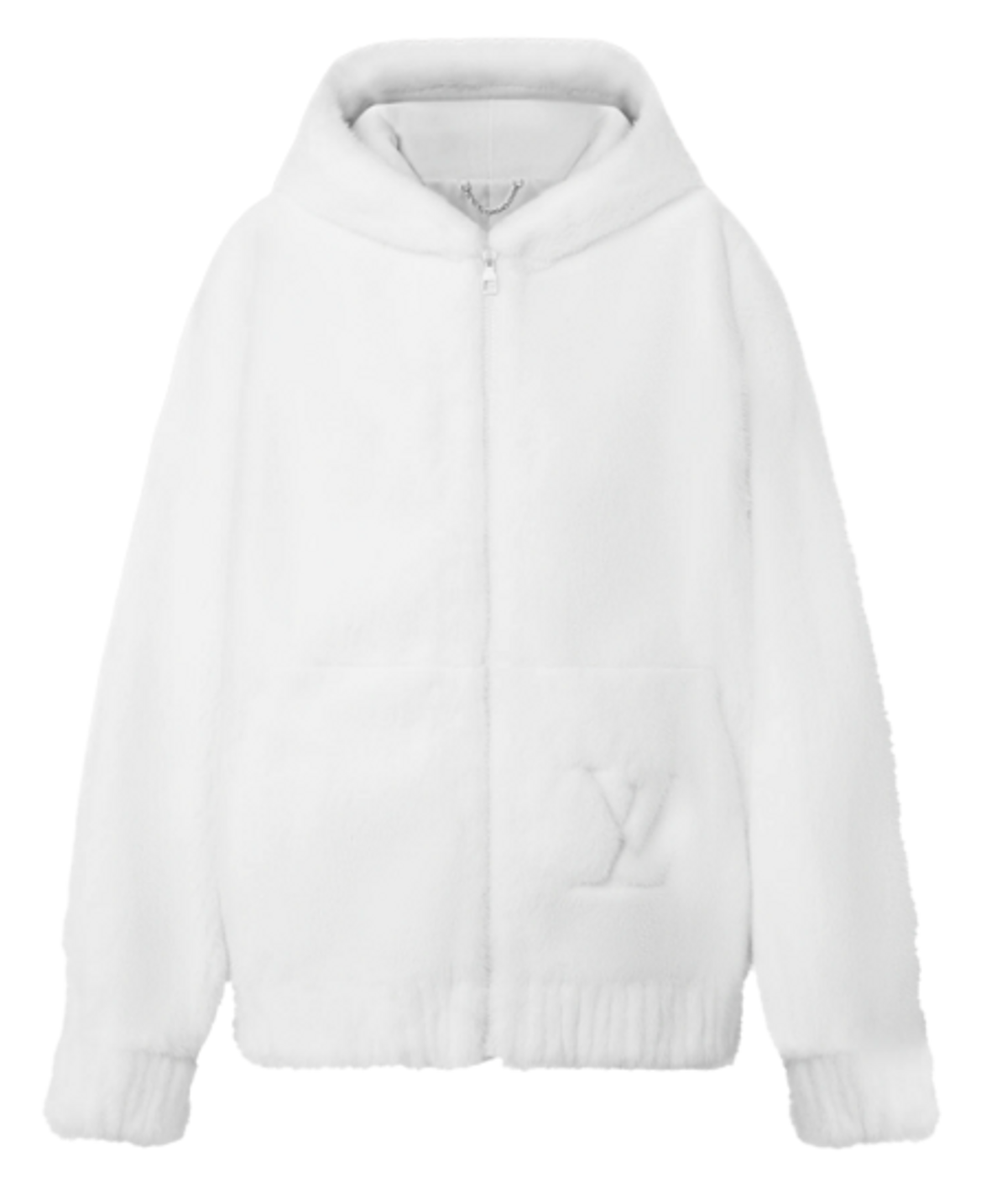 Louis Vuitton Mink White Hoodie