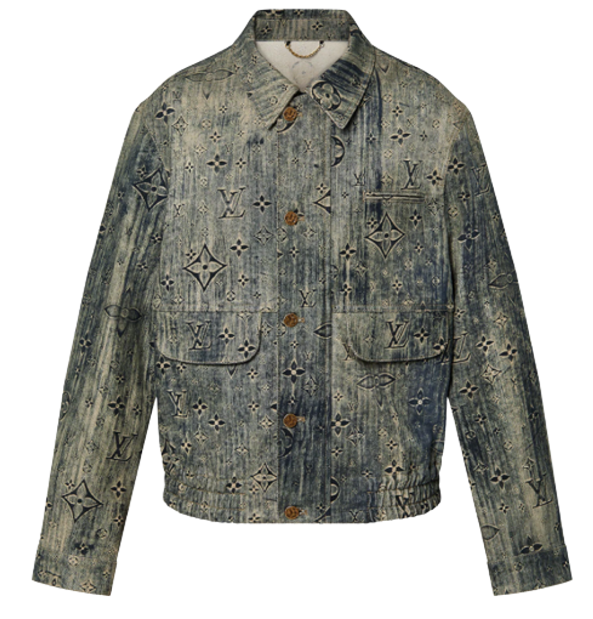 Louis Vuitton Monogram Tailored Denim Jacket