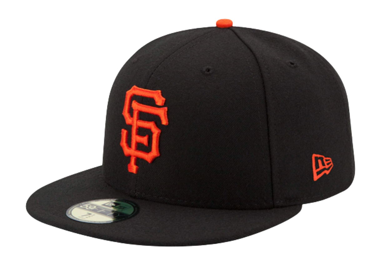 New Era × San Francisco Giants Black Game Authentic Collection On-Field 59FIFTY Fitted Hat