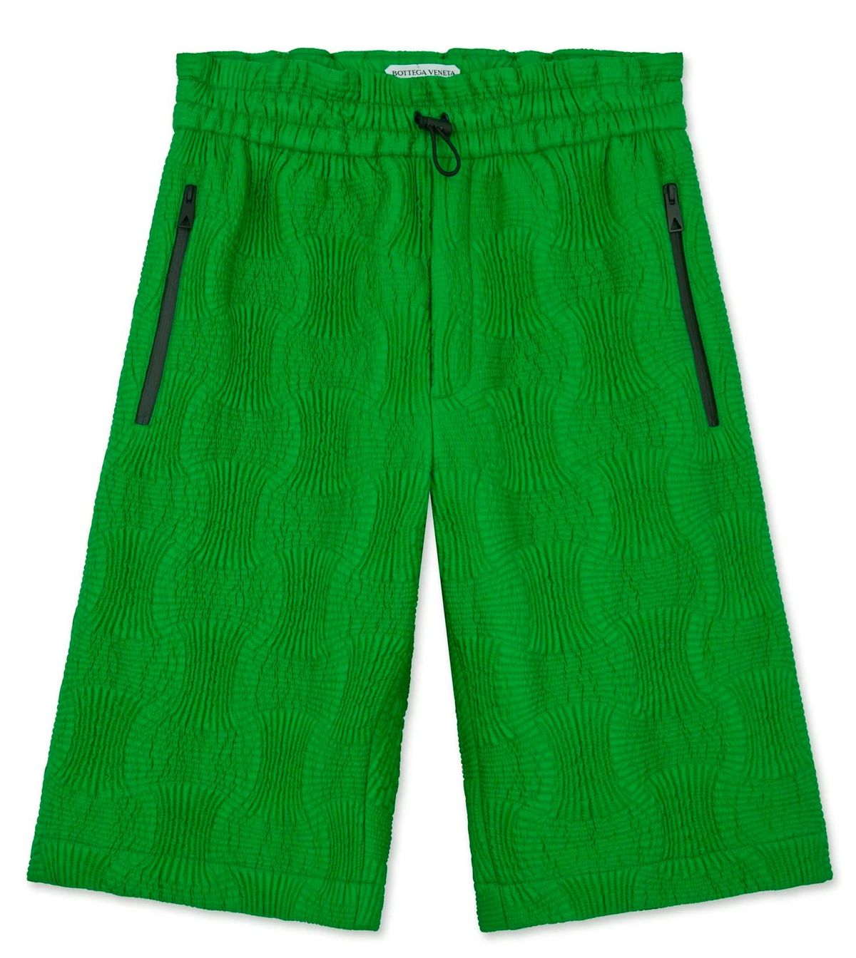 Bottega Veneta Parakeet Green Shorts
