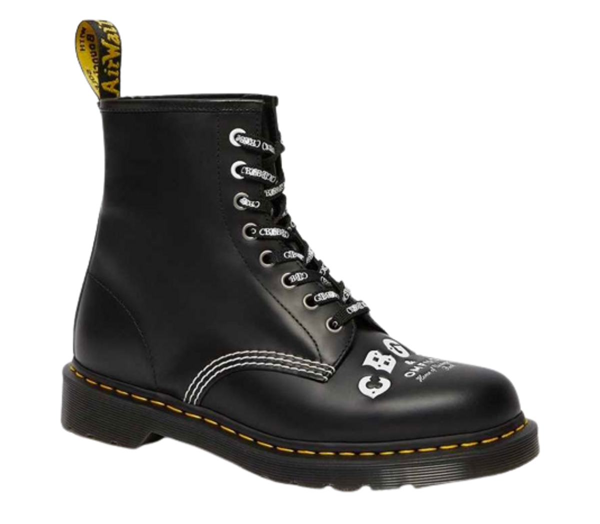 Dr. Martens 1460 Cbgb Smooth Leather Lace Up Boots