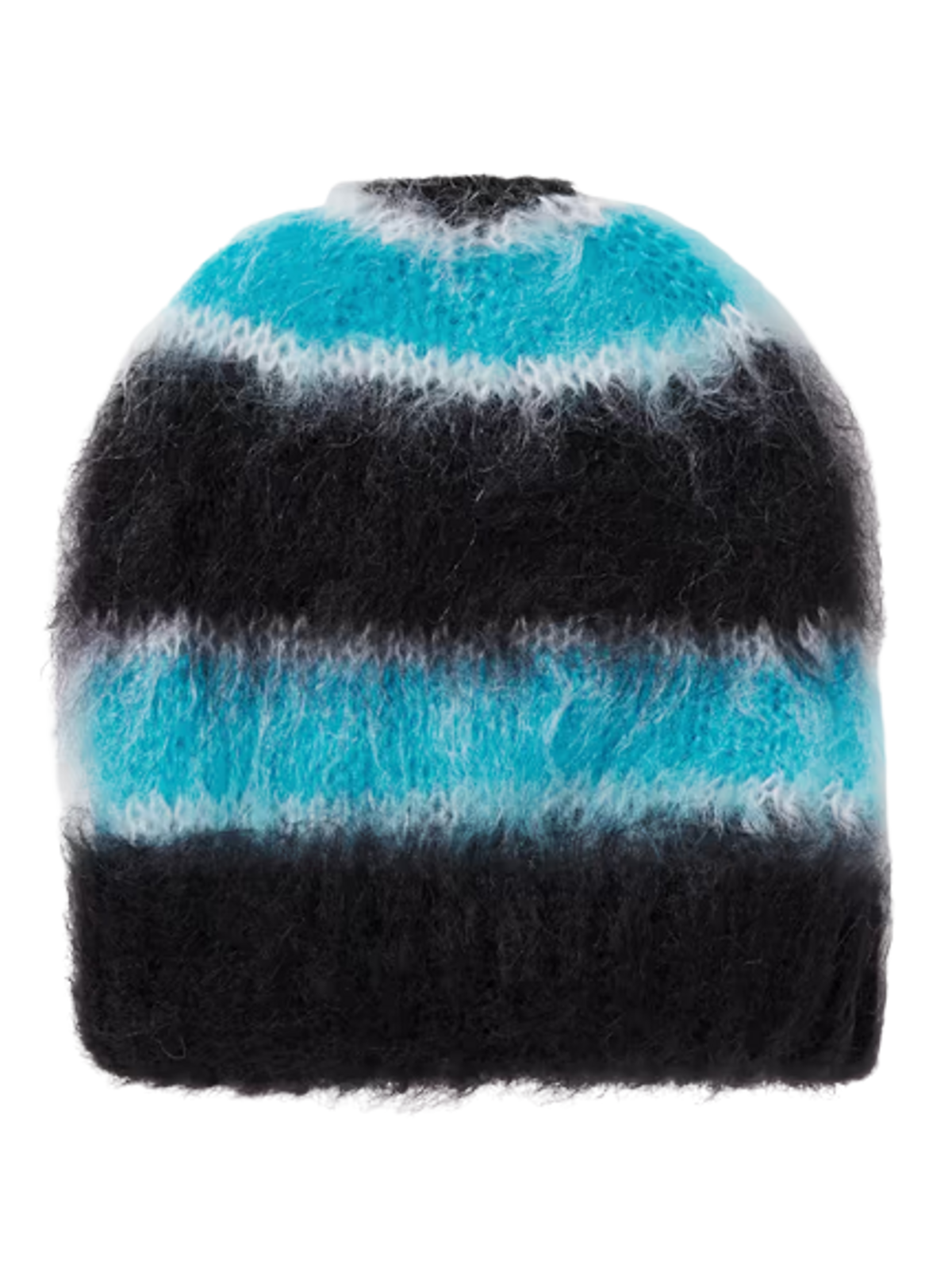 Marni Striped Mohair Blend Beanie