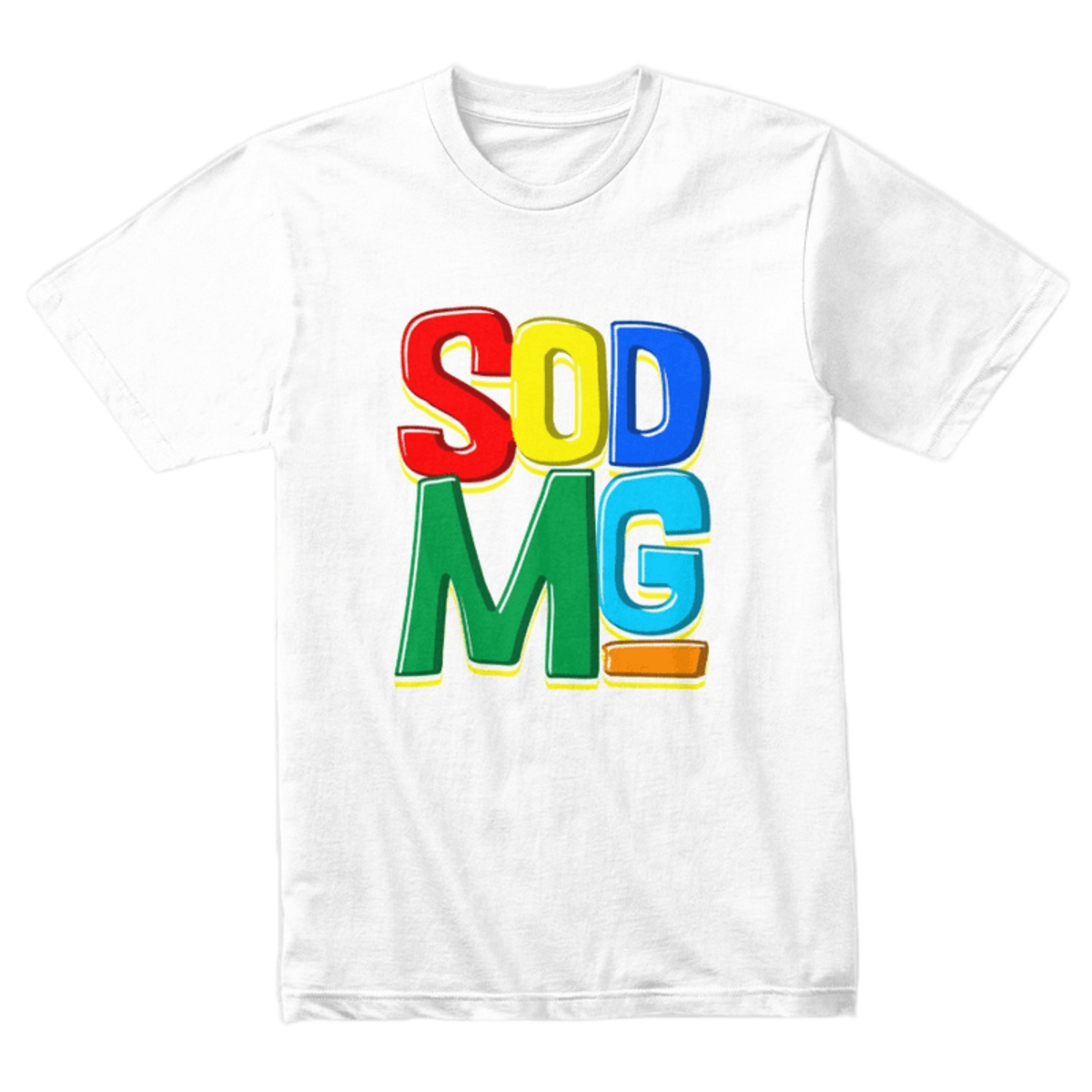 Soulja Boy Merch 2022 SODMG Tri Color Tee WHAT’S ON THE STAR?