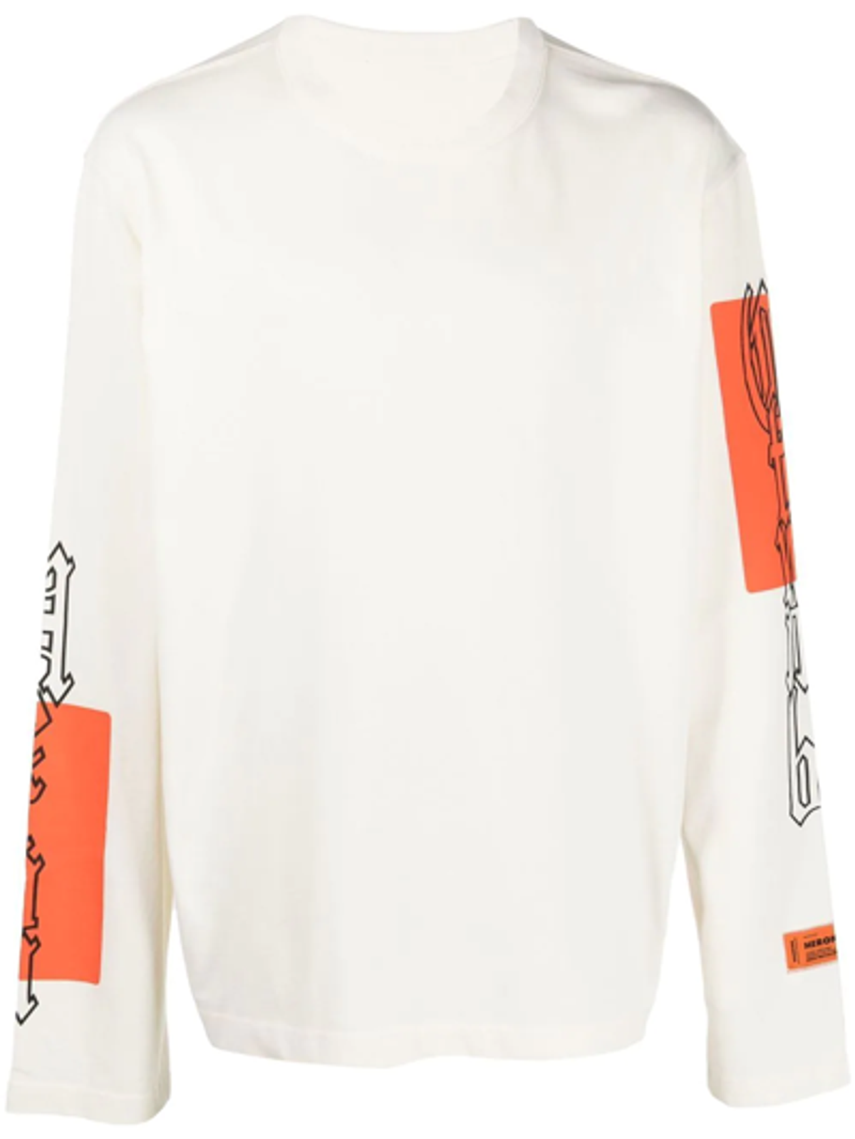 Heron Preston Logo Print Oversized Sweatshirt