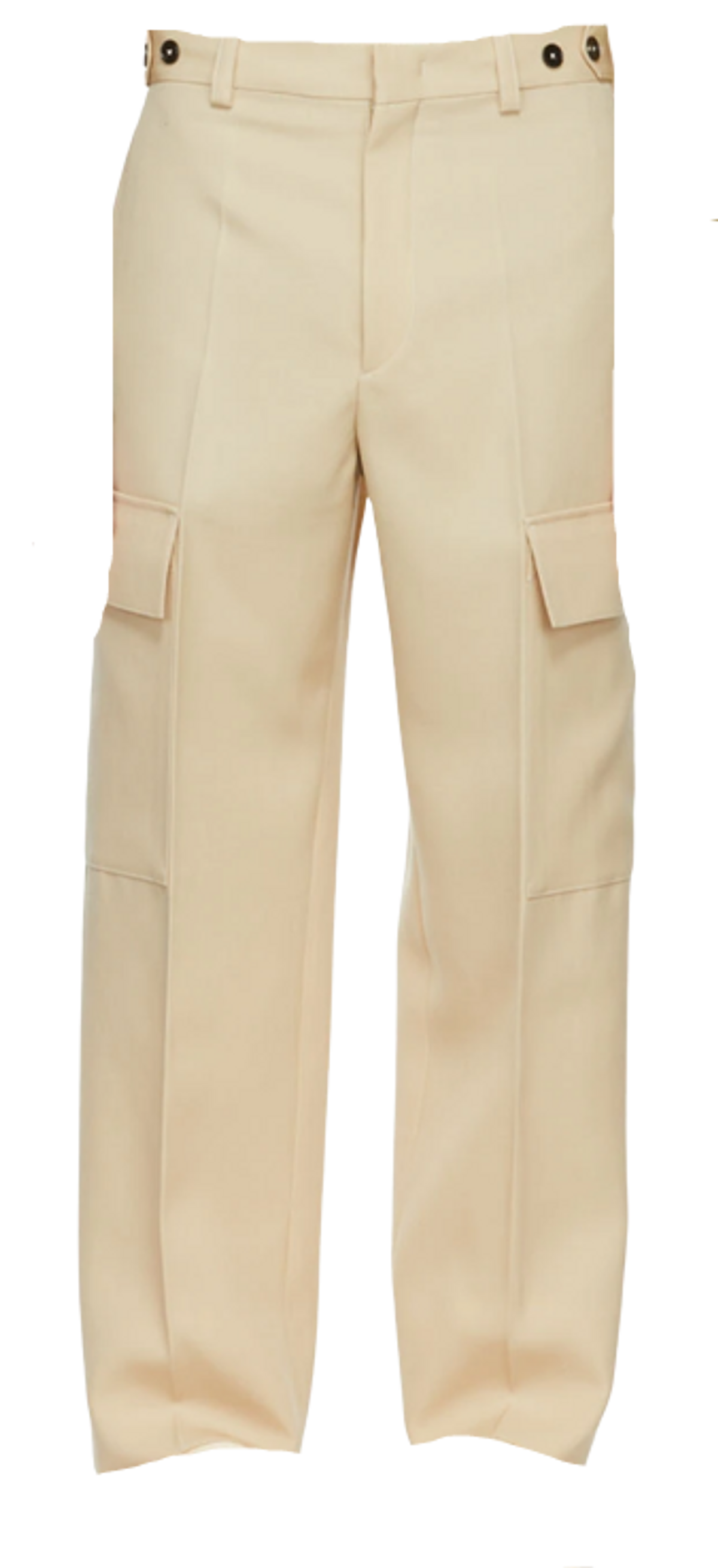 Jil Sander Beige Wool Cargo Pants