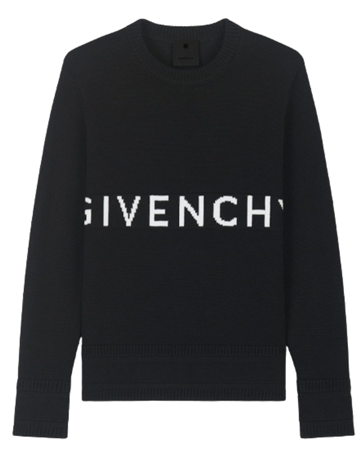 Givenchy Black White Logo Sweater