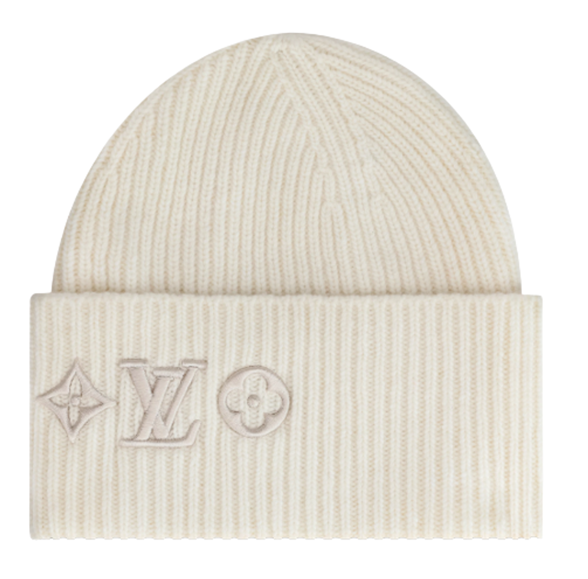 Louis Vuitton Headline White Beanie