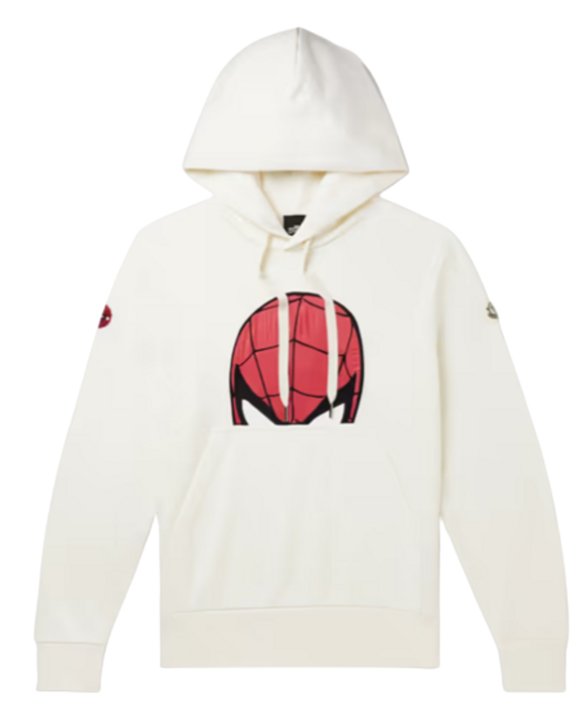 Moncler Marvel Spider Man Embroidered Ripstop Panelled Cotton Hoodie