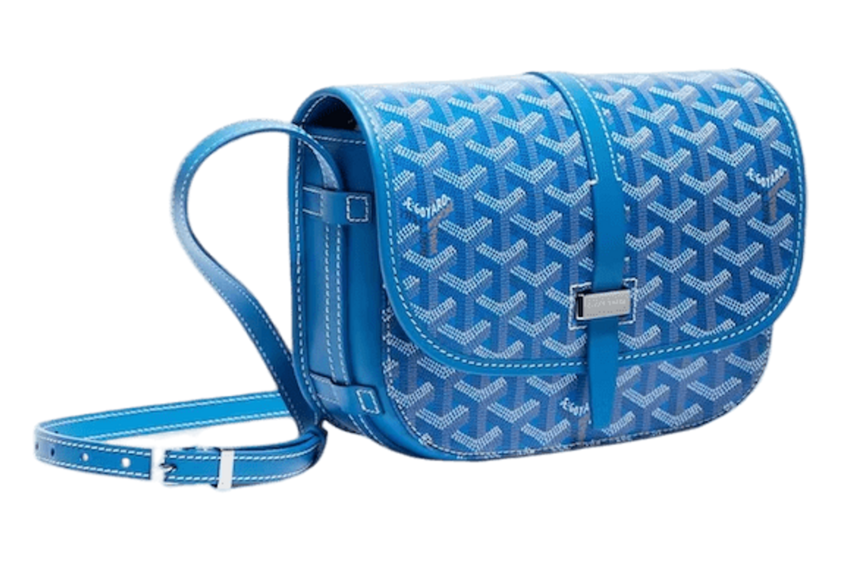Goyard PM Sky Blue Belvedere