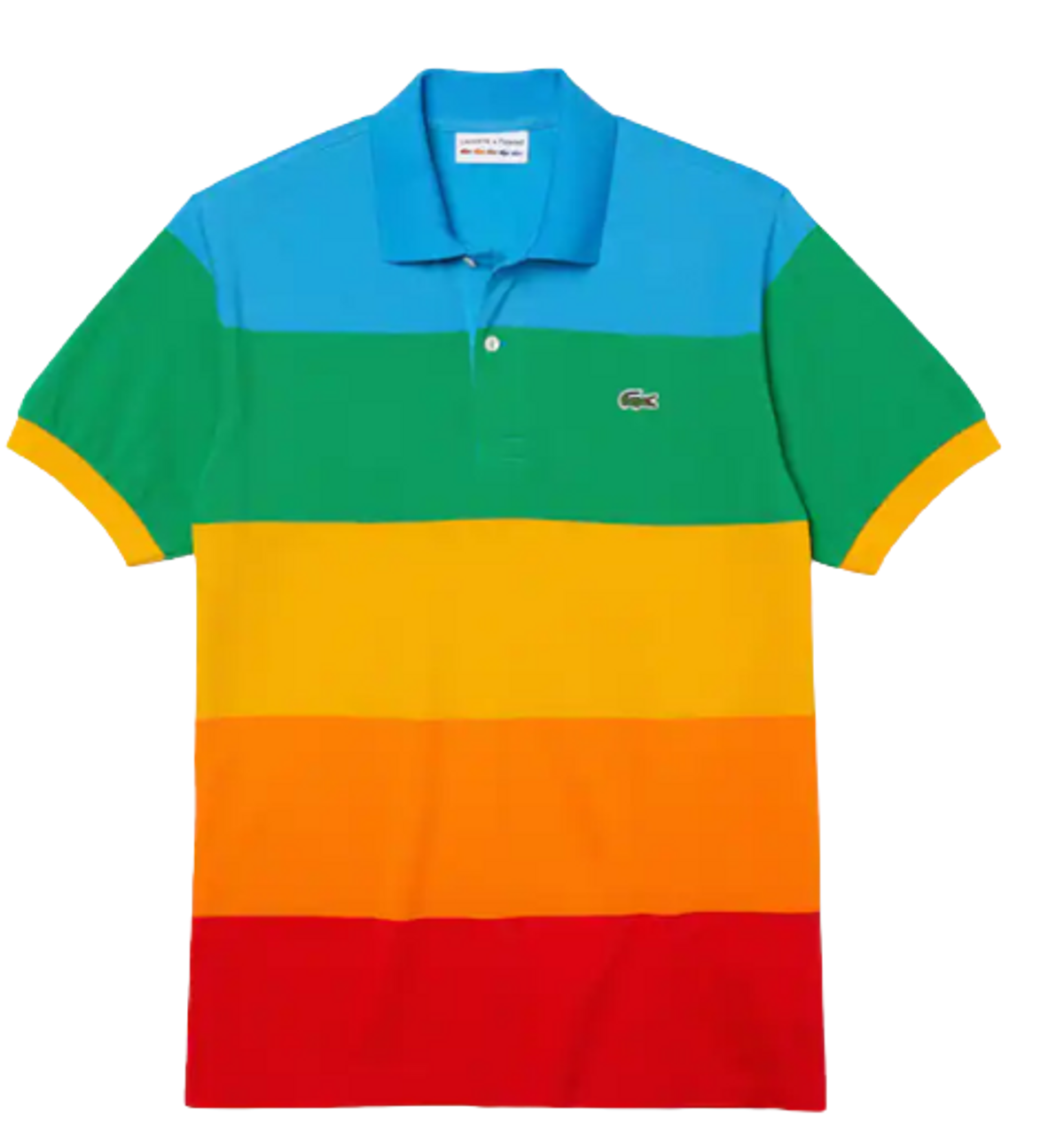 Lacoste Colour Striped Classic Fit Polo Shirt