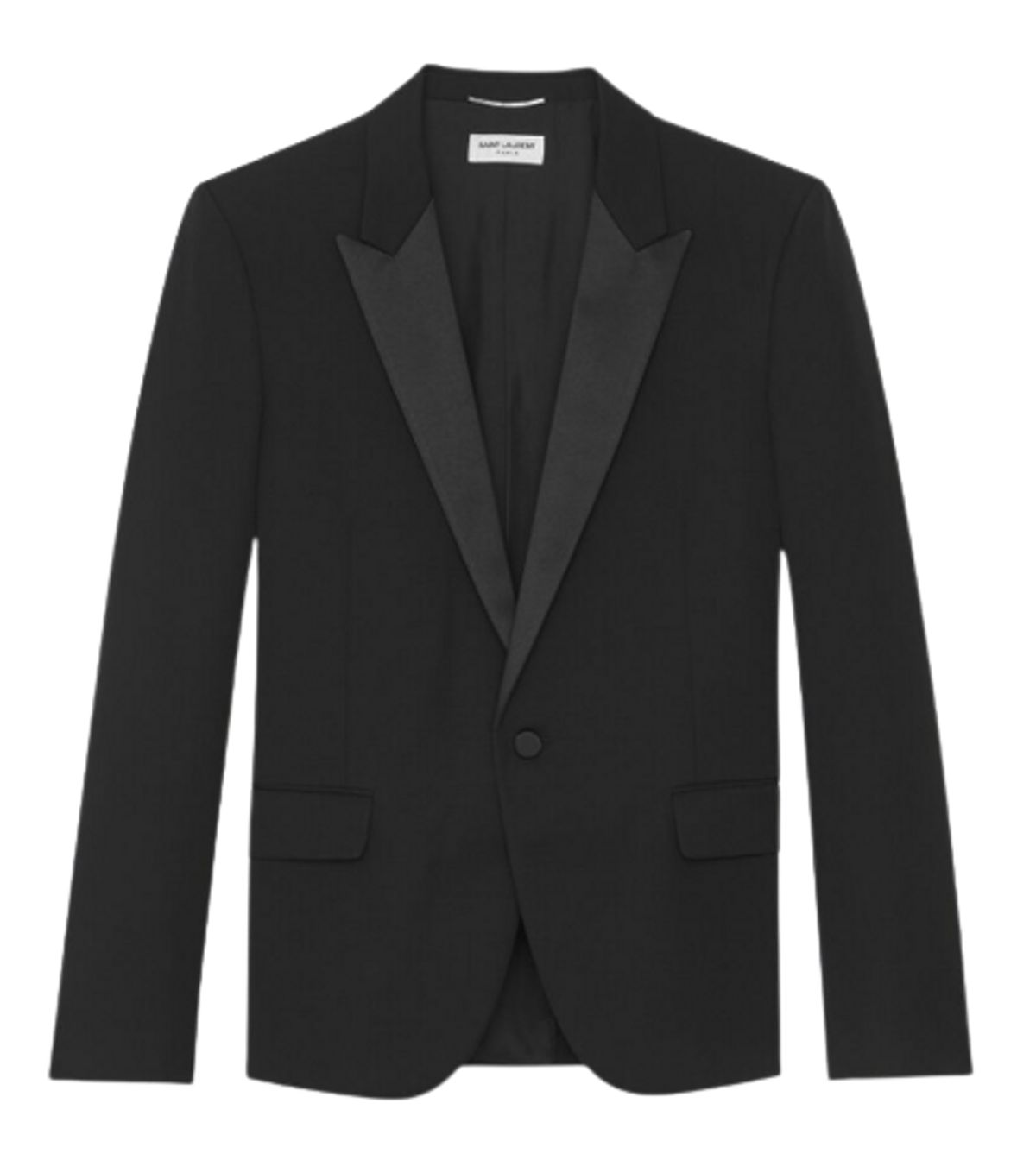 Saint Laurent Peaked Lapel Tuxedo Jacket