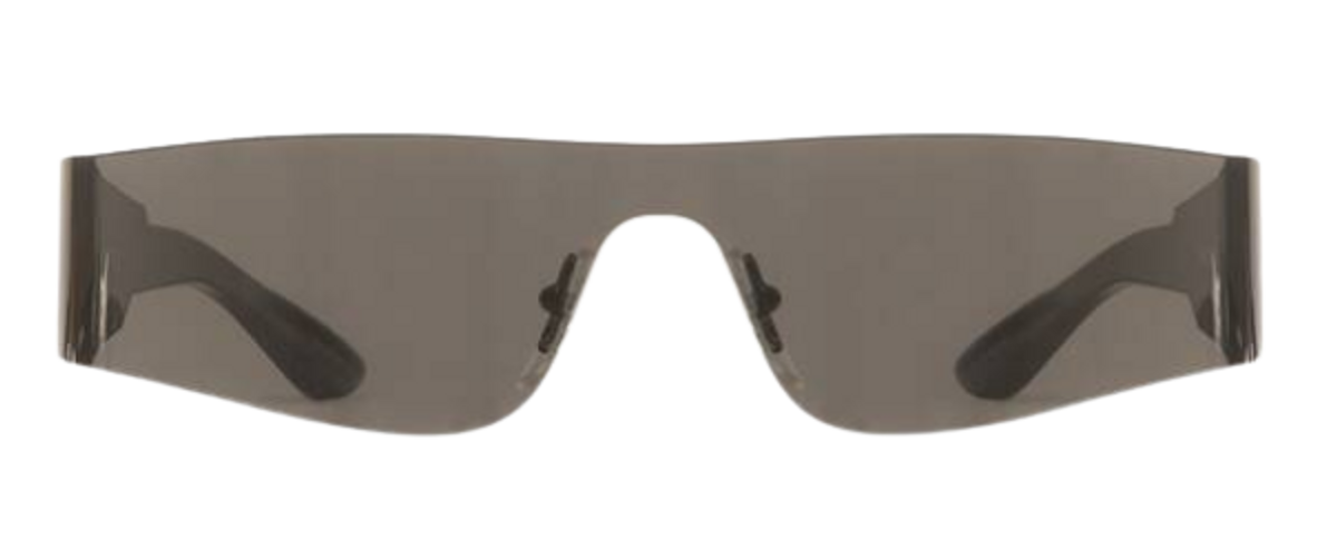 Balenciaga Mono Rectangular Black Sunglasses