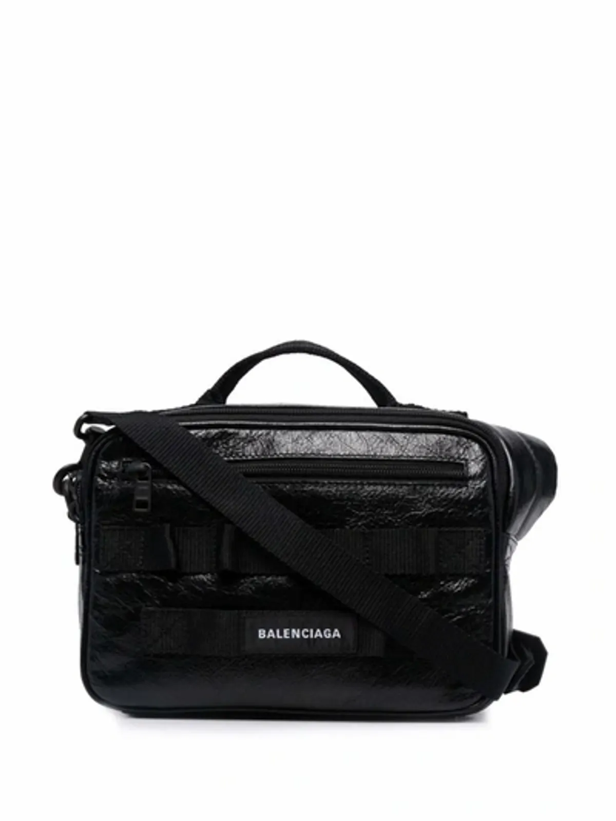 Balenciaga Black Materials Pouch Bag