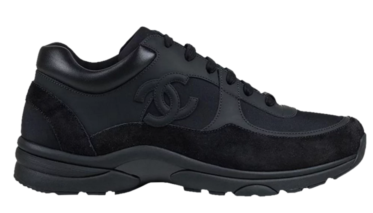 Chanel Black Logo Sneakers WHAT S ON THE STAR chanel-black-logo-sneakers-what-s-on-the-star