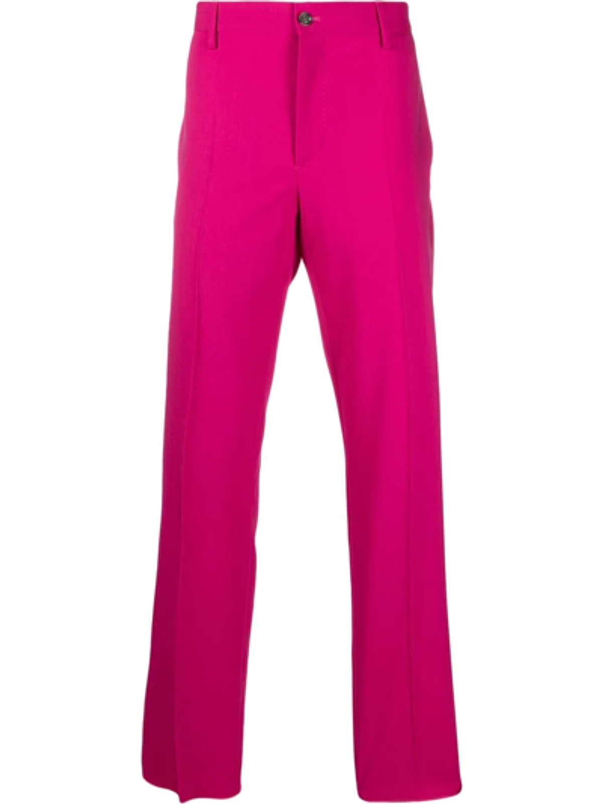 Versace Straight Leg Rose Trousers