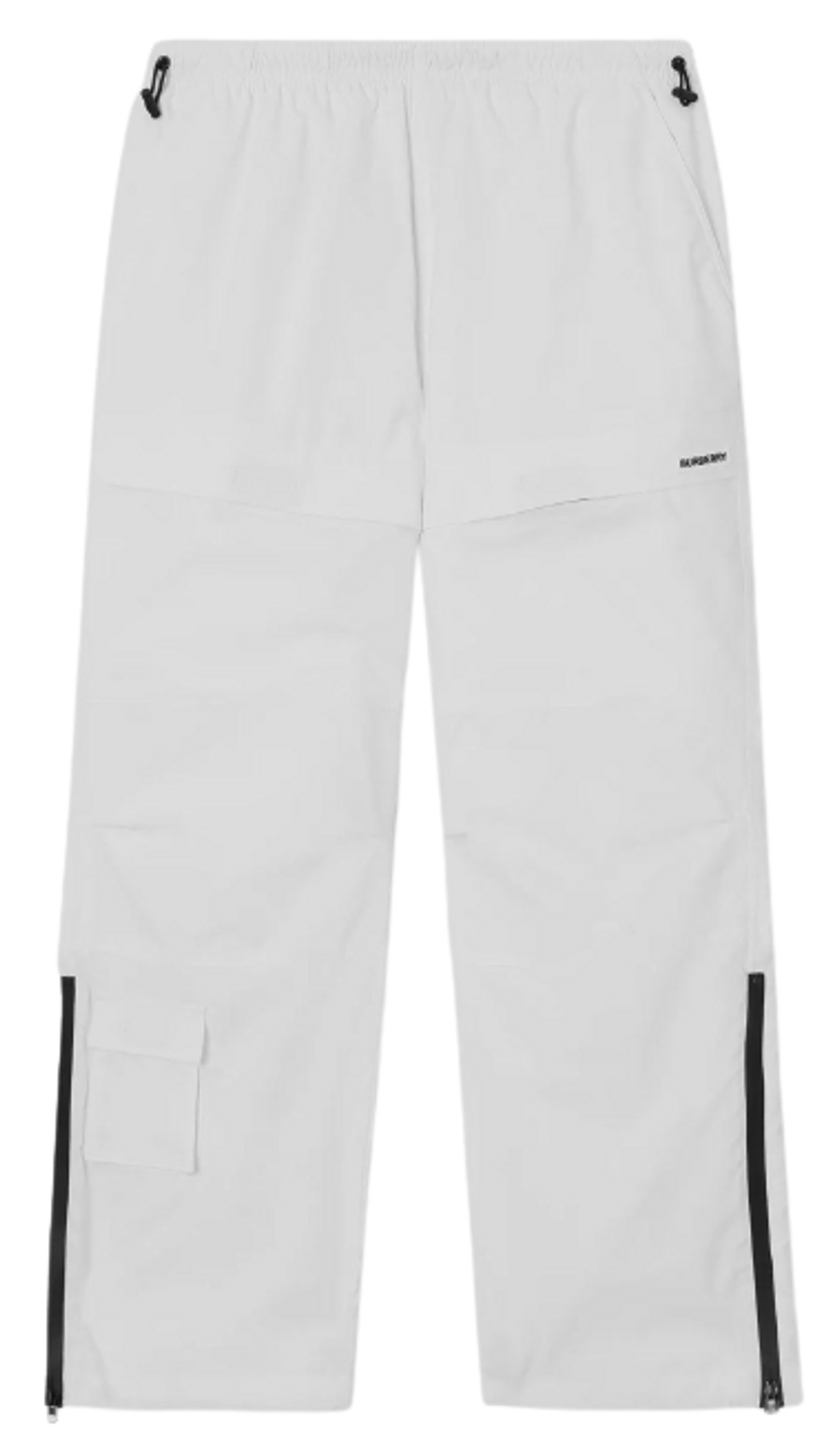 Burberry Logo Detail White Cargo Pants