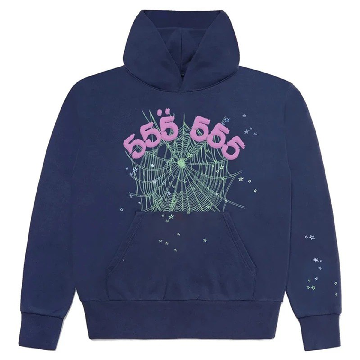 Spider Worldwide Blue Spider Numbers Hoodie