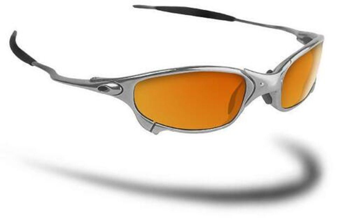 Oakley X Metal Juliet P111707A Fire Iridium Sunglasses