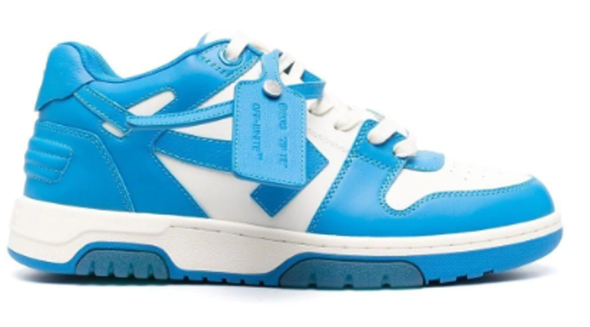 off white carolina blue