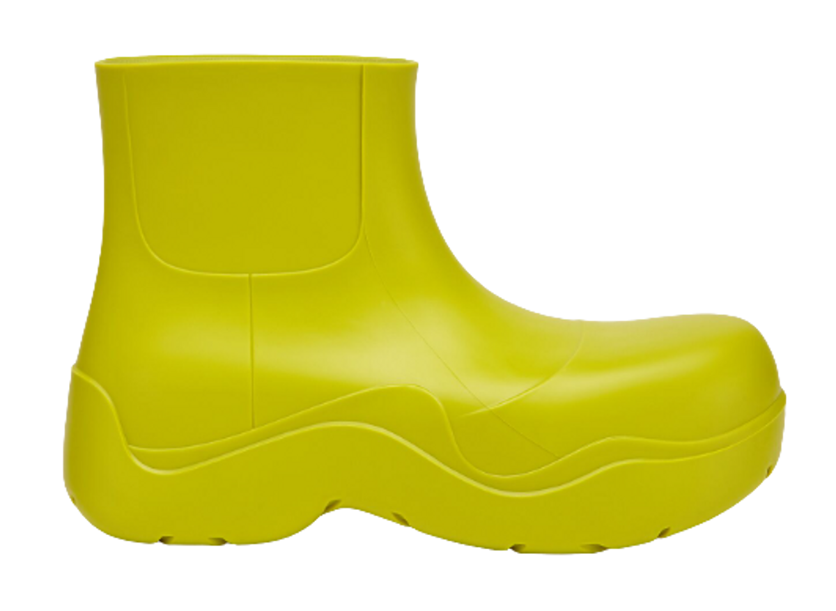 Bottega Veneta Kiwi Puddle Ankle Boots