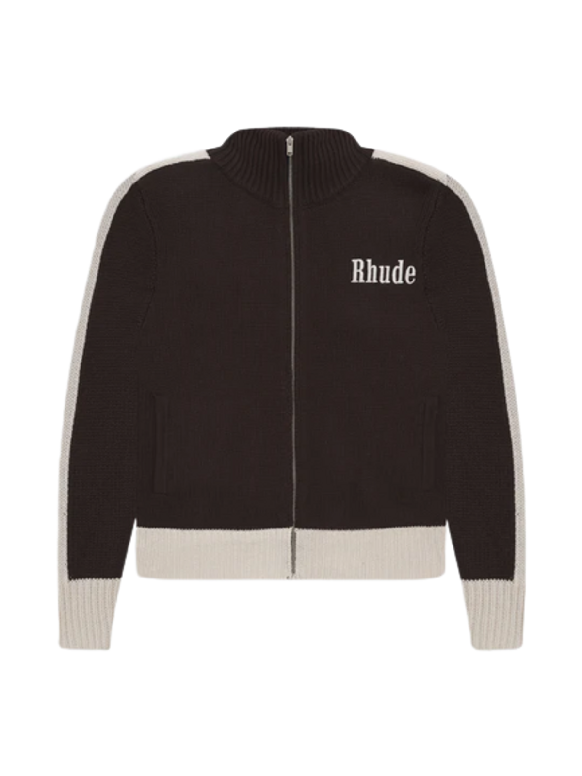Rhude Knit Track Jacket WHAT’S ON THE STAR?