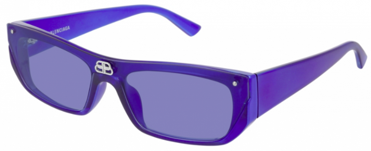 Balenciaga BB Shield Rectangle Sunglasses