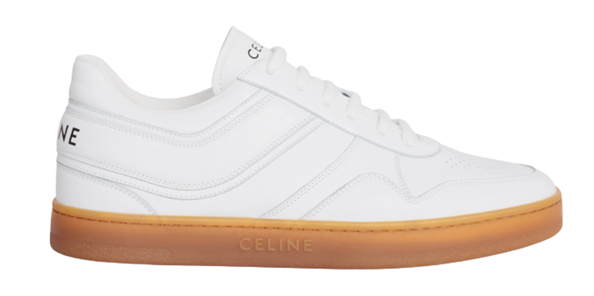 Celine Trainer Low Lace-Up Sneakers