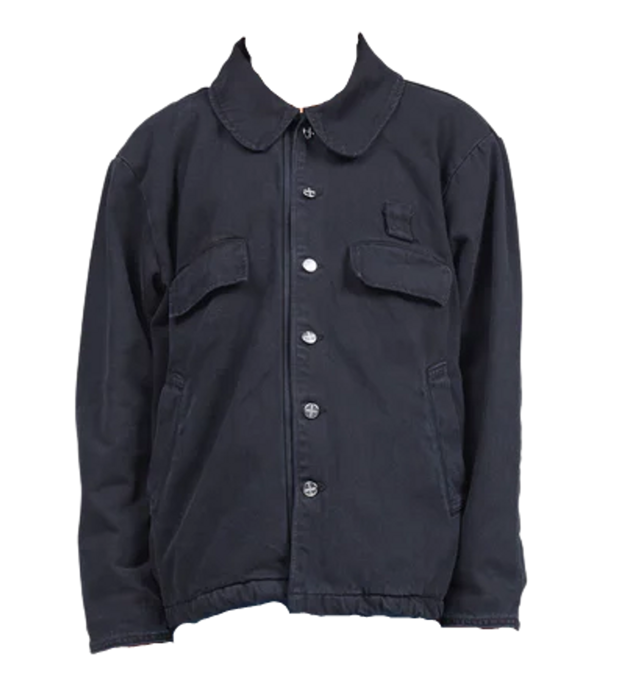 Foo and Foo Black Utility Jean Jacket
