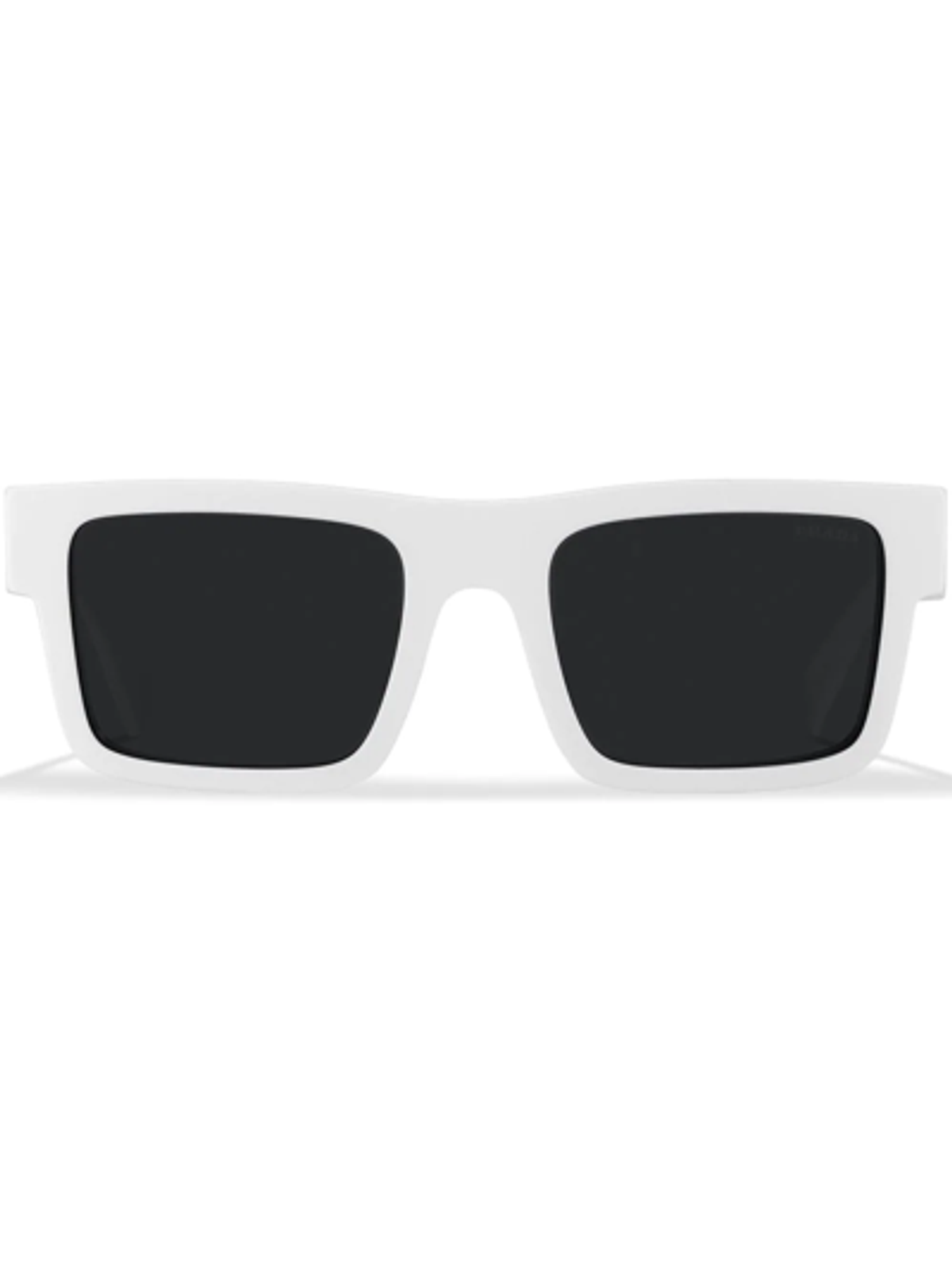 Prada Grey Symbole Square-Frame Sunglasses