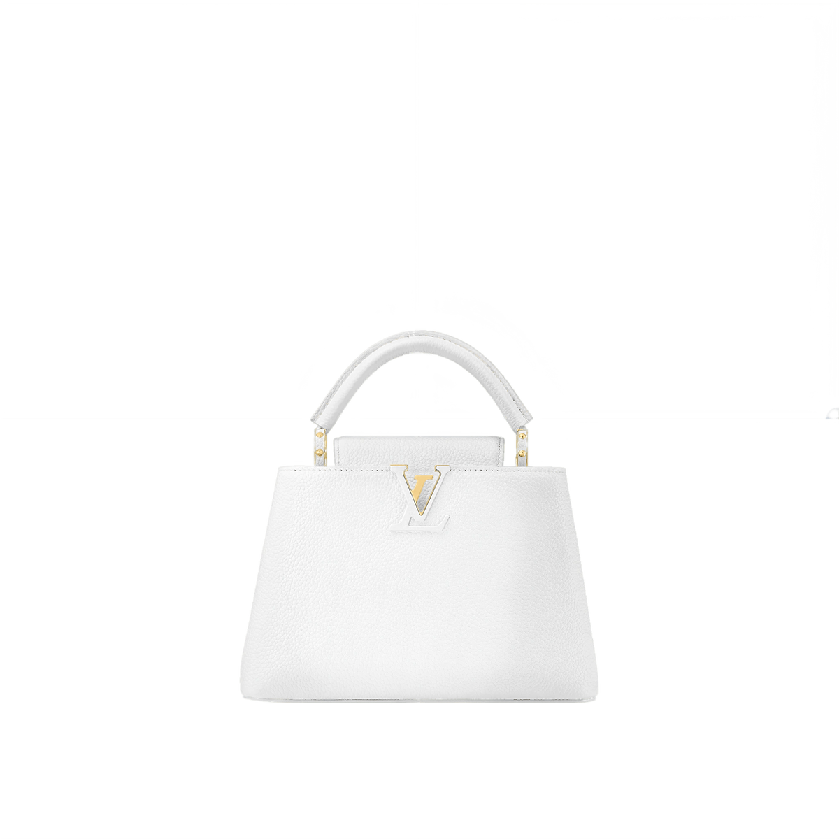 Louis Vuitton Capucines BB Snow Handbag