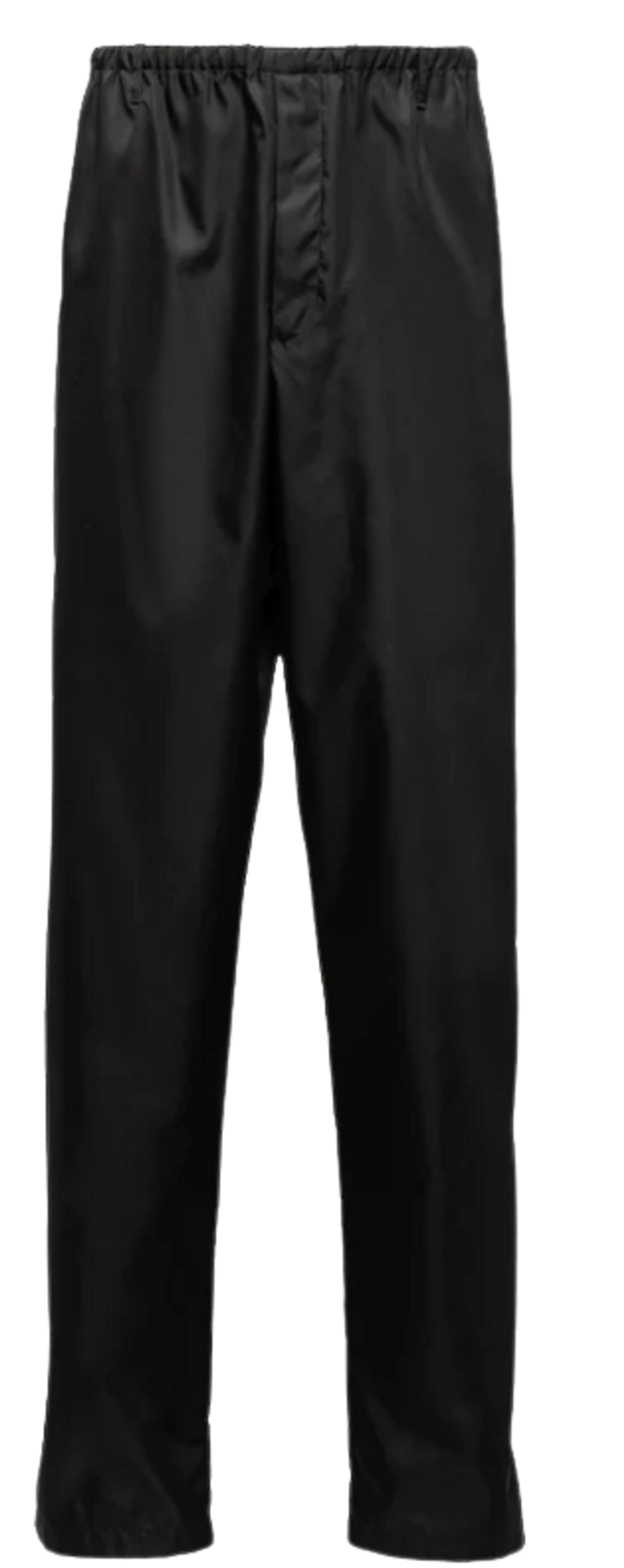 Prada Re-Nylon Black Joggers