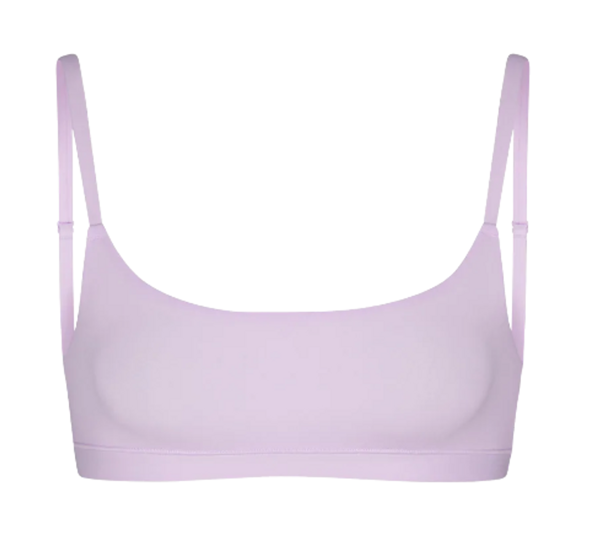 Skims Fits Everybody Scoop Neck Sugar Plum Bra