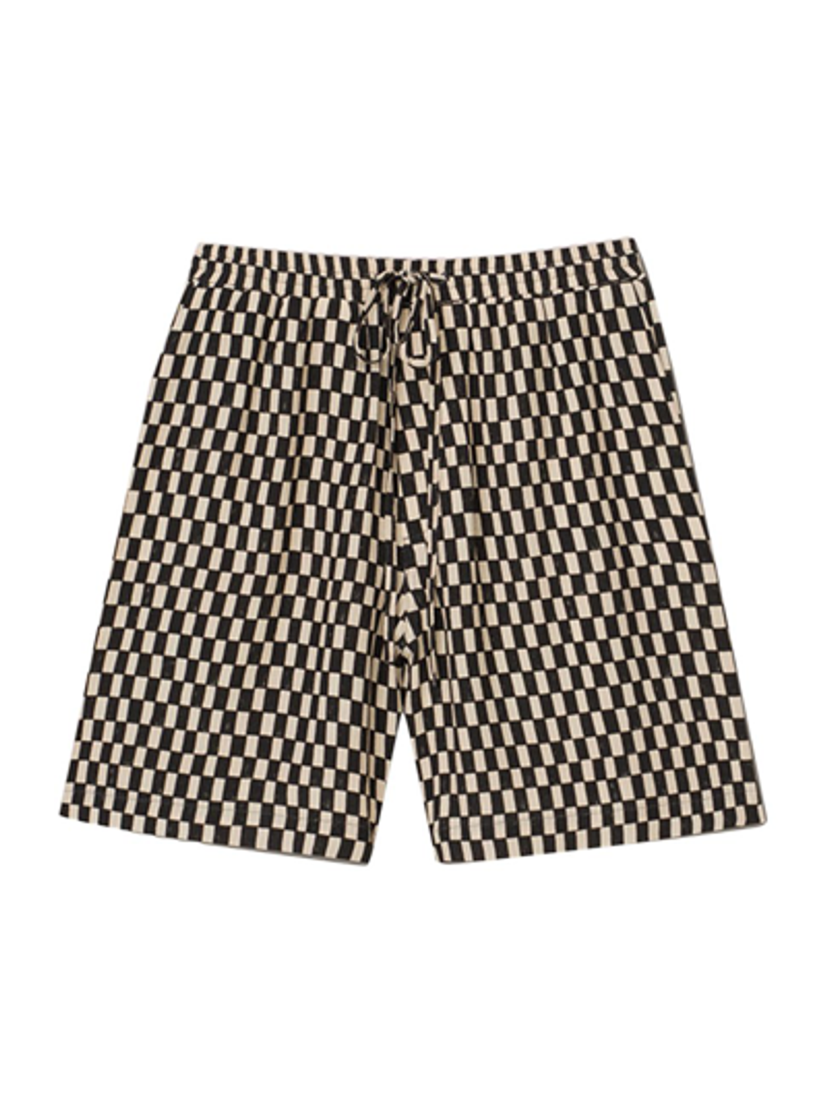 Nanushka Black Kenan Oblong Shorts