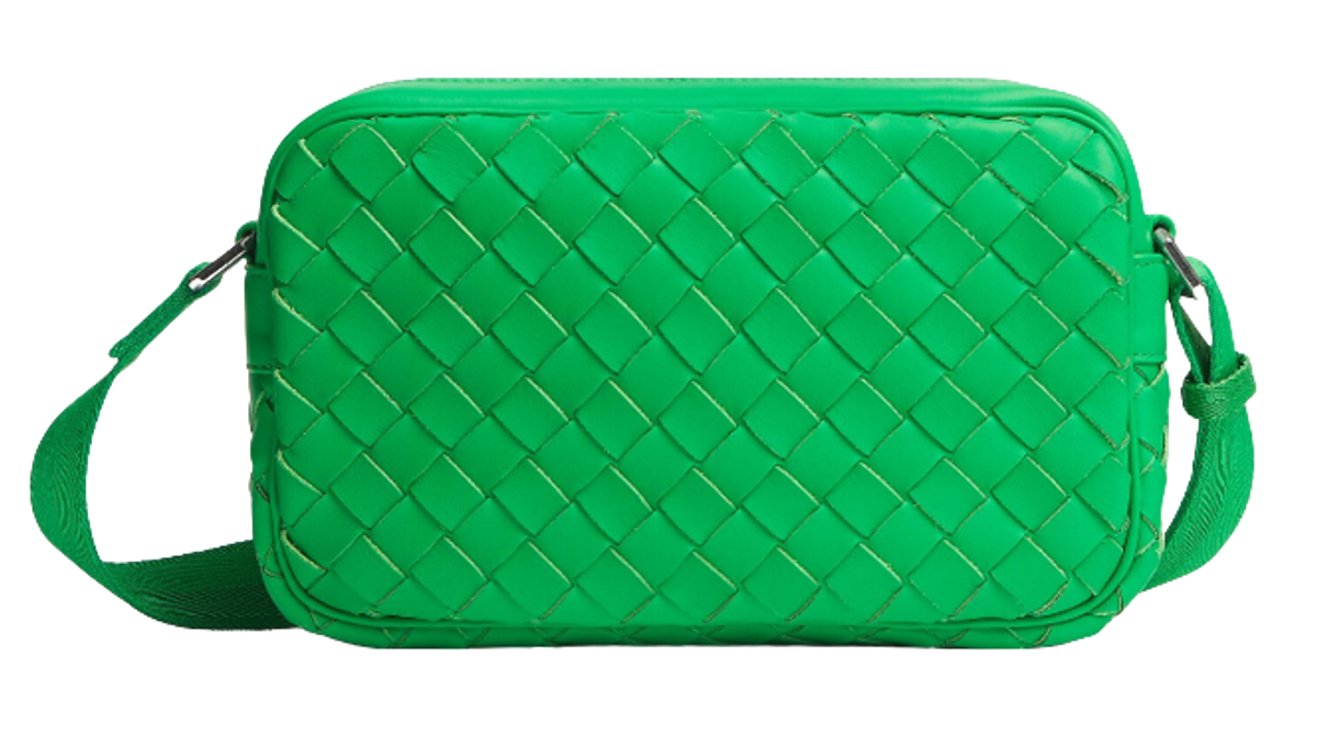 Bottega Veneta Intrecciato Parakeet Bag