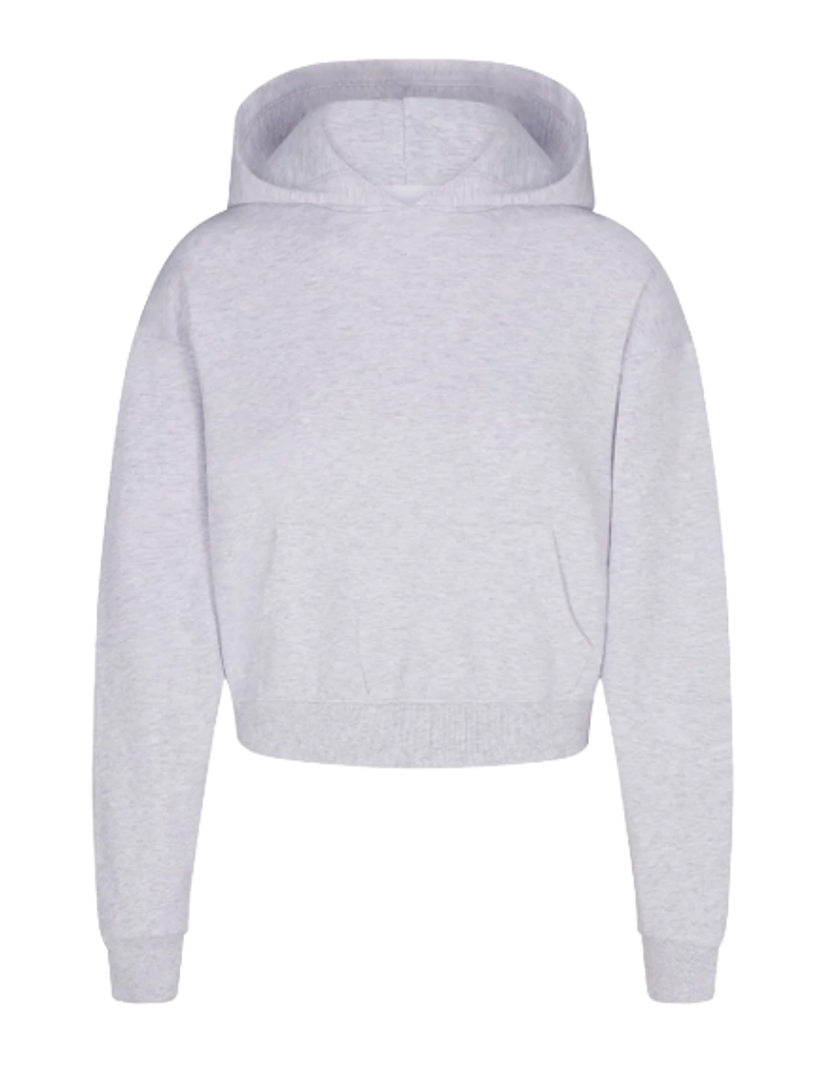 Skims Light Heather Grey Pullover Hoodie