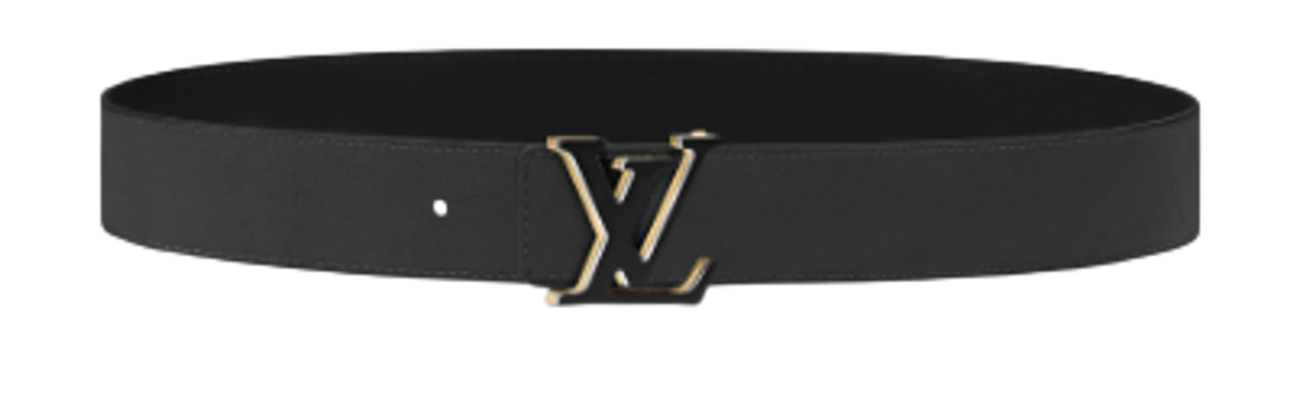 louis vuitton belt reflective